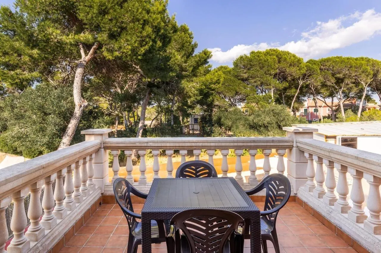 Paradisiac Villa In Llucmajor With Sea View And Private Pool