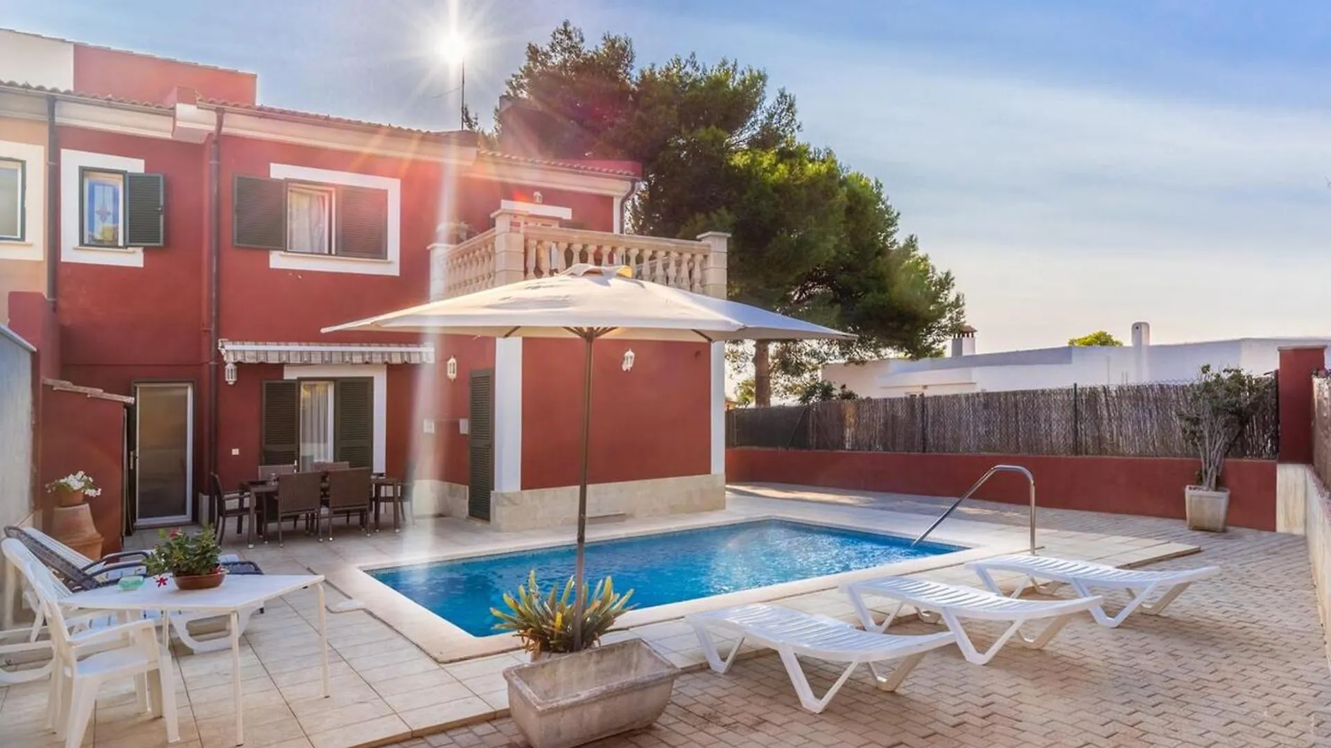 Paradisiac Villa In Llucmajor With Sea View And Private Pool